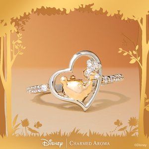 Disney Winnie The Pooh ring, 925 Sterling Silver Charmed Aroma